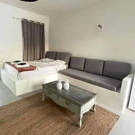 Charming In / 80 M² / Sea View Apartment Andiparos
